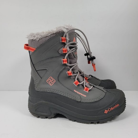 Columbia Arctic Trip Omni Other - Columbia Arctic Trip Omni Girl's Waterproof Gray Snow Boots BY1333-060 US Size 5